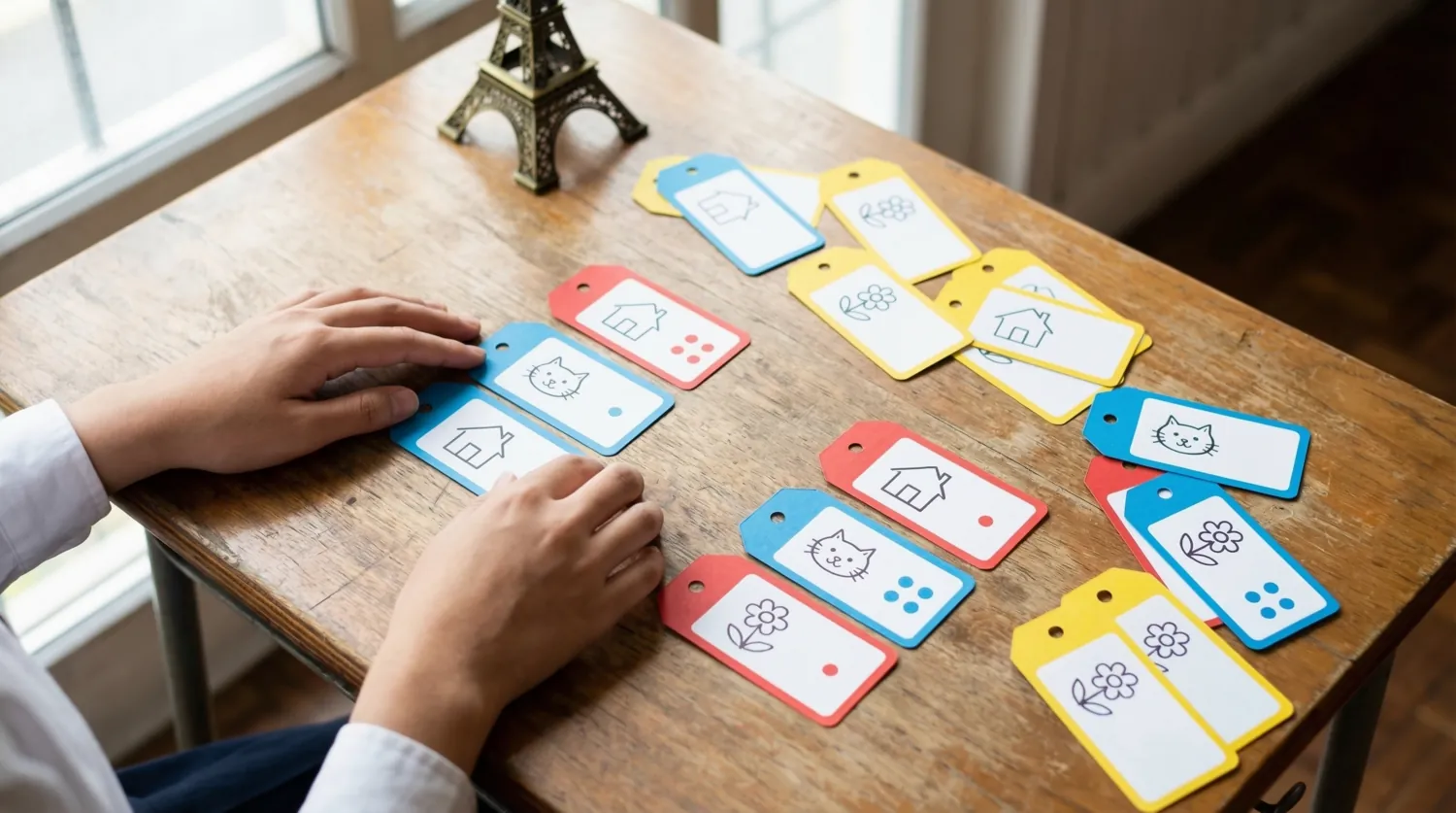 Согласование существительных и прилагательных во французском