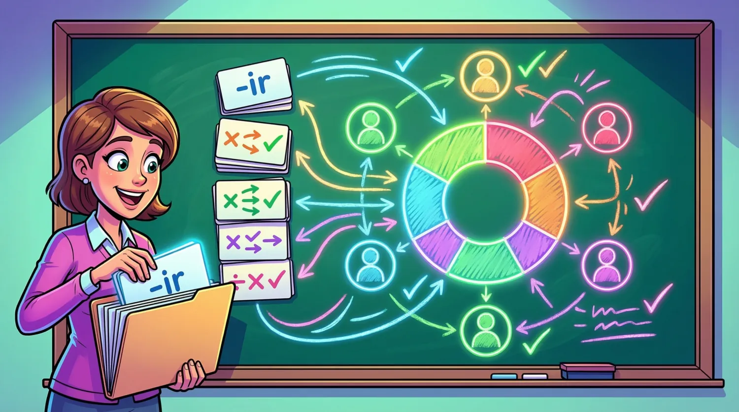 Глаголы второй группы (-ir): особенности спряжения