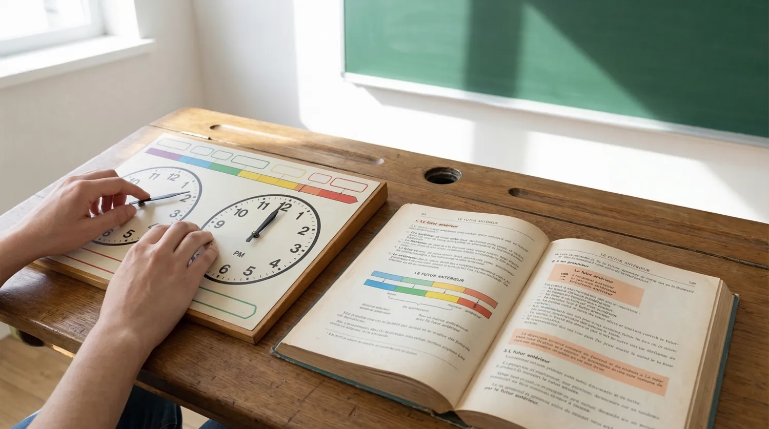 Как образуется Futur antérieur во французском языке