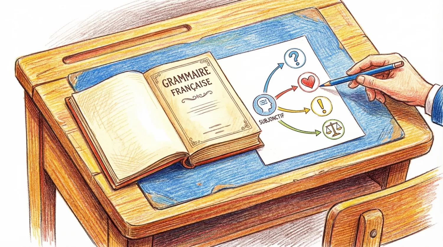 Сослагательное наклонение (subjonctif): когда использовать