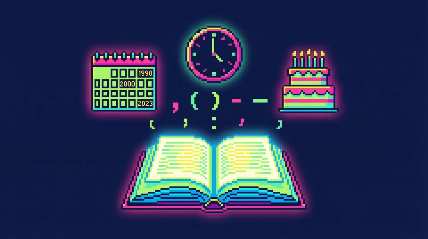 Даты, годы и возраст: грамматические особенности