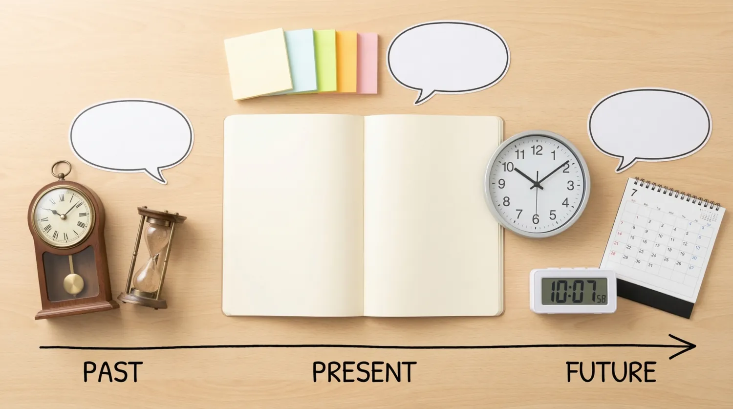 Как использовать «il y a» в разных временах