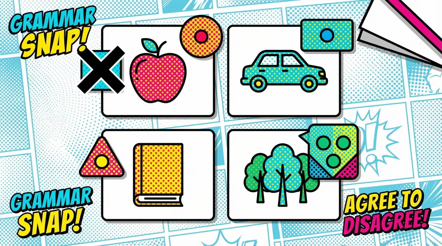 Согласование прилагательных по роду и числу