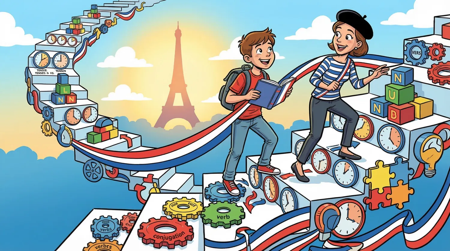 Полный гид по грамматике французского языка от А1 до В2