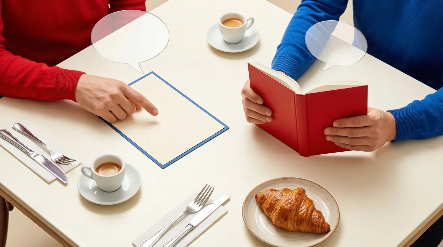 В кафе и ресторане: полезные фразы на французском