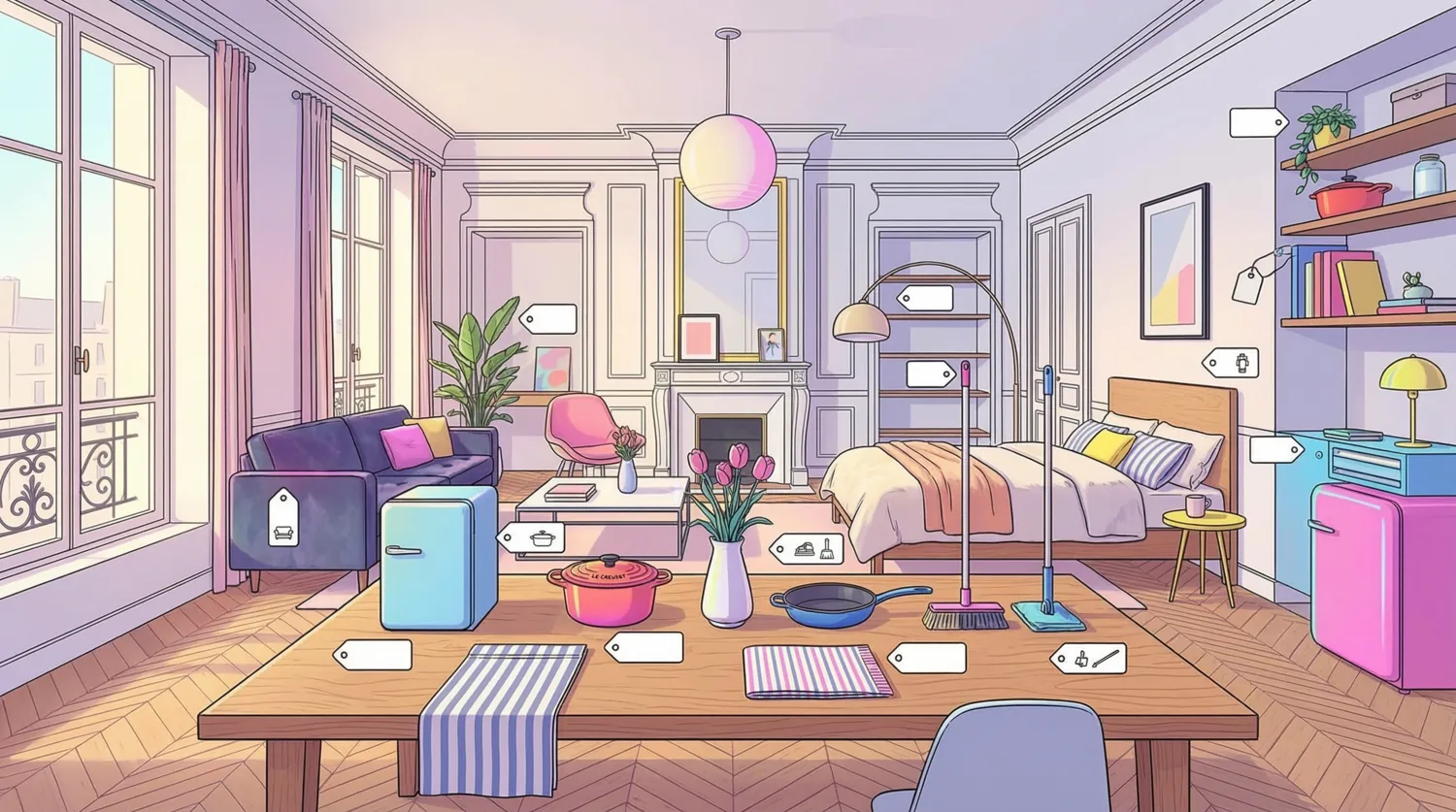 Лексика по теме «Дом и быт» на французском языке