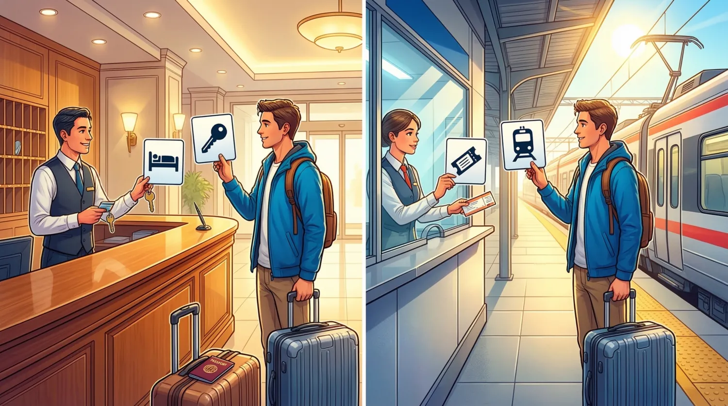 В отеле и на вокзале: французская лексика для путешествий