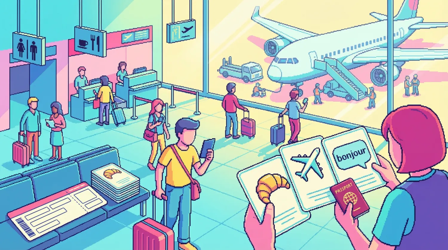Аэропорт и самолёт: слова и выражения на французском