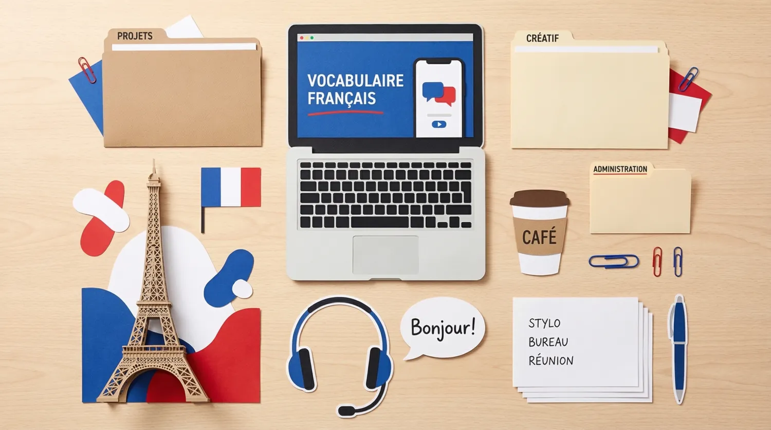 Работа и офис: французская лексика по теме