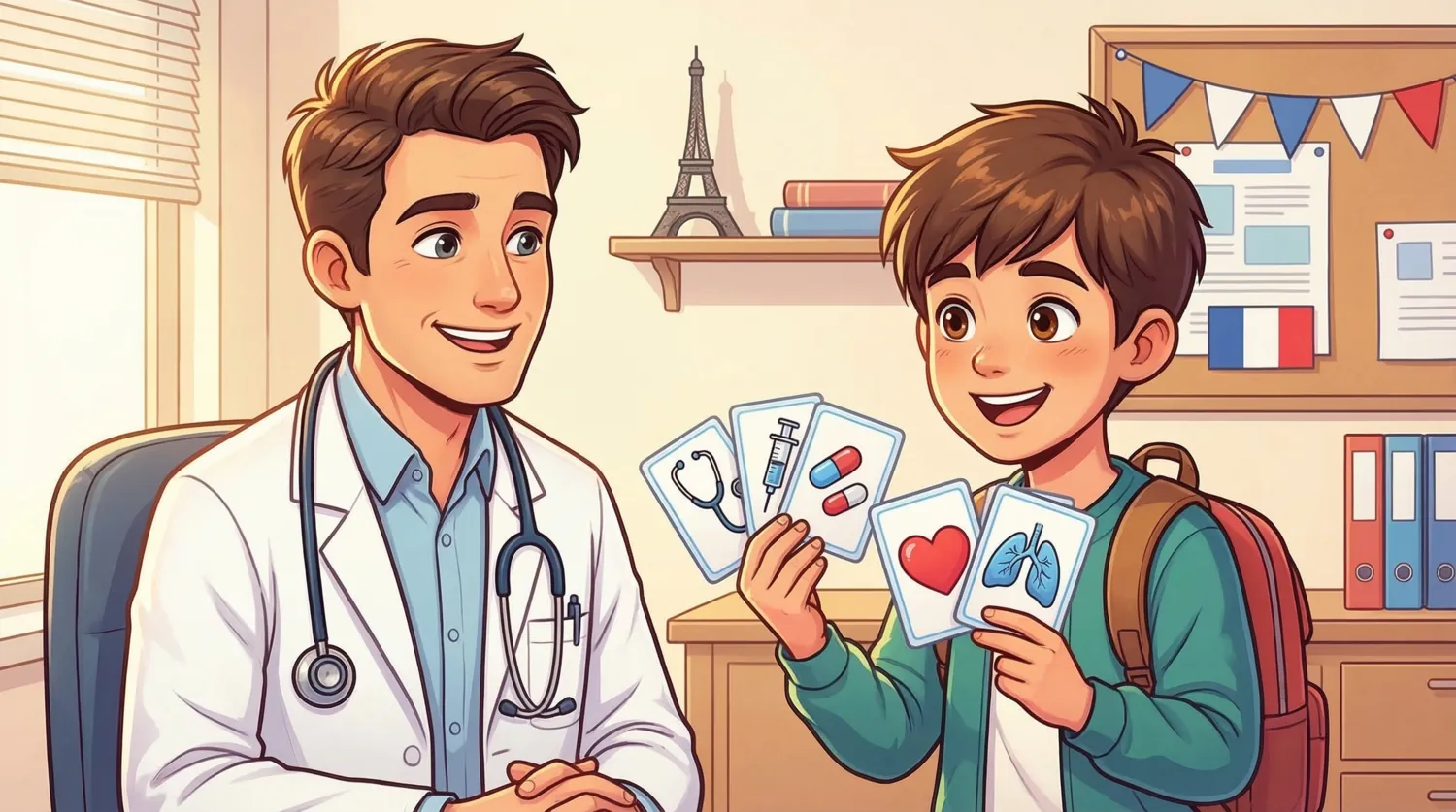 Лексика по теме «Медицина и здоровье» на французском