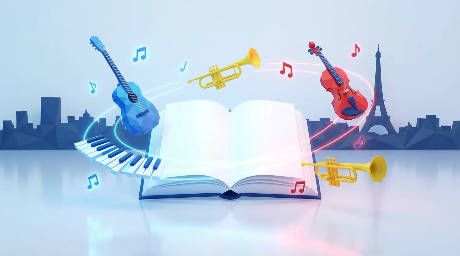 Музыка и музыкальные инструменты: словарь по-французски