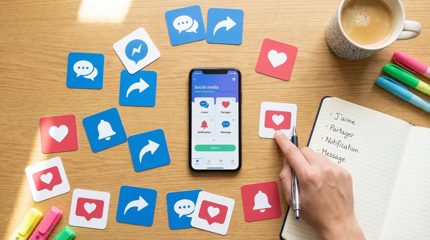 Лексика по теме «Социальные сети» на французском