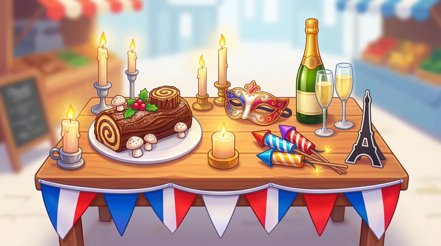 Лексика по теме «Праздники и традиции» на французском