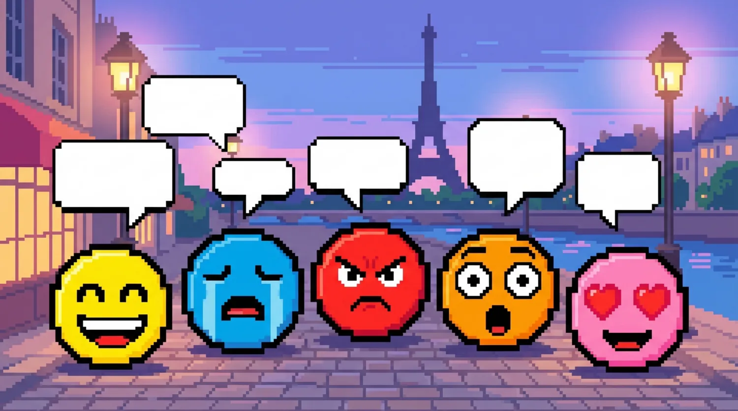 Эмоции и чувства на французском языке