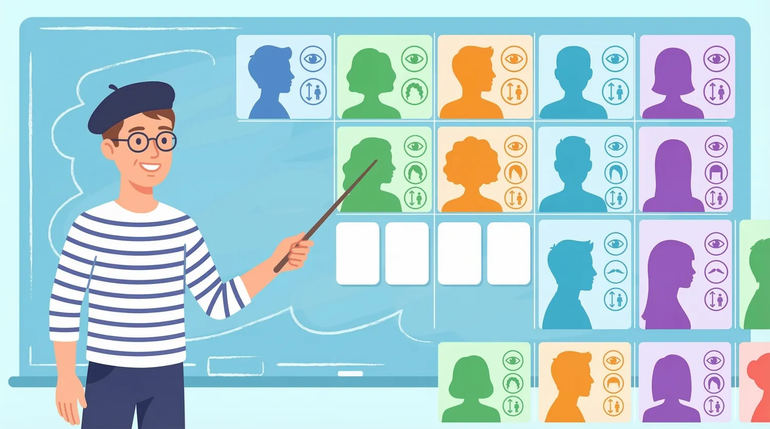 Как описывать внешность на французском