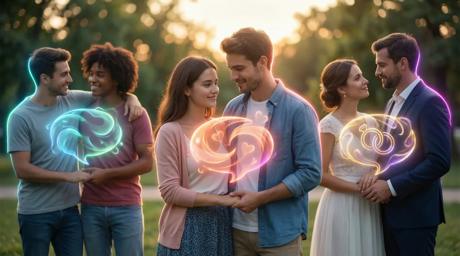 Влюблённость, дружба, брак: романтическая лексика