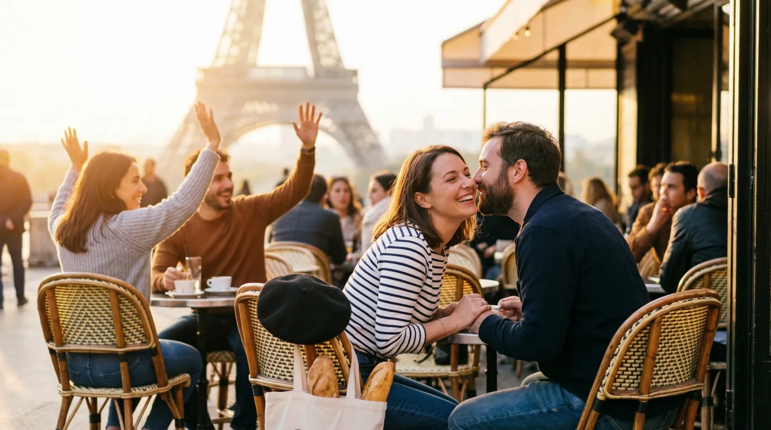 Приветствия и прощания на французском языке