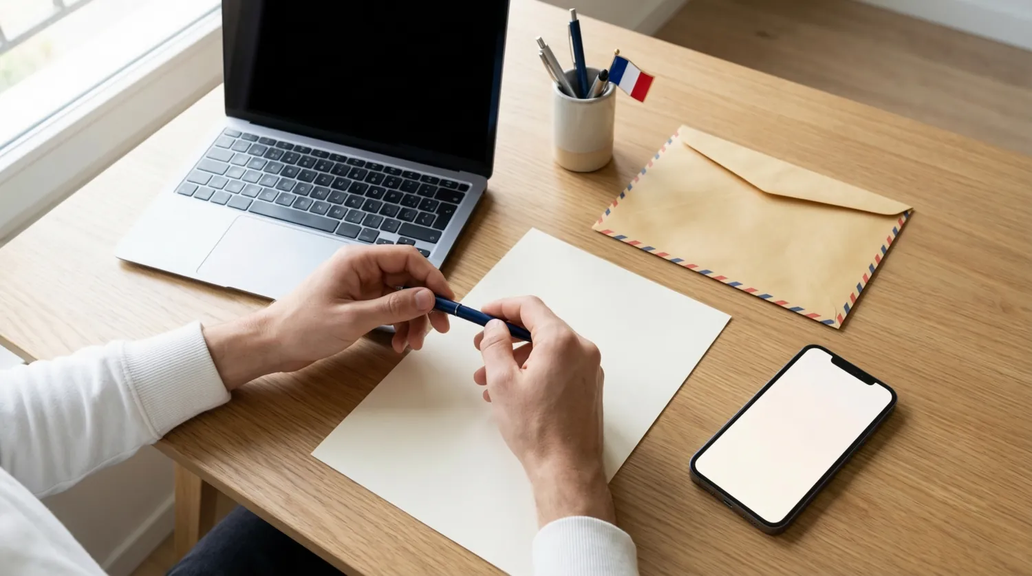 Как написать письмо, email, сообщение по-французски