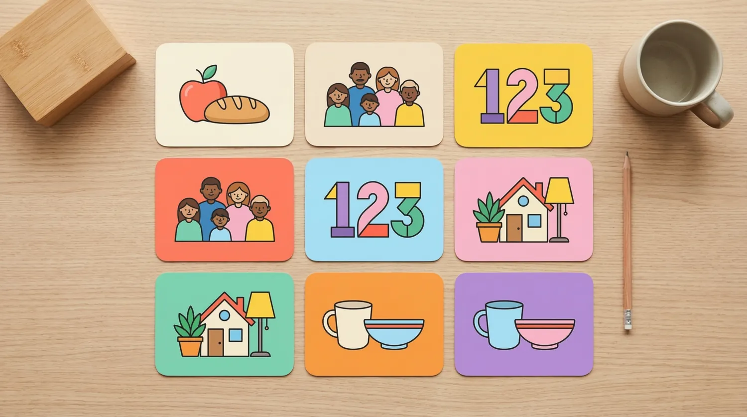 Лексика для уровня A1 на французском: базовый набор