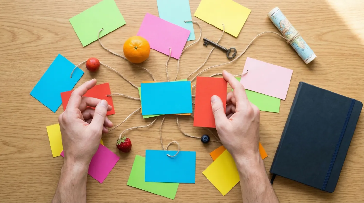 Как запоминать французские слова с помощью карточек и ассоциаций