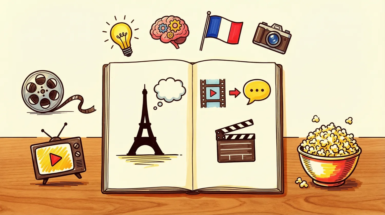 Французская лексика через фильмы и сериалы