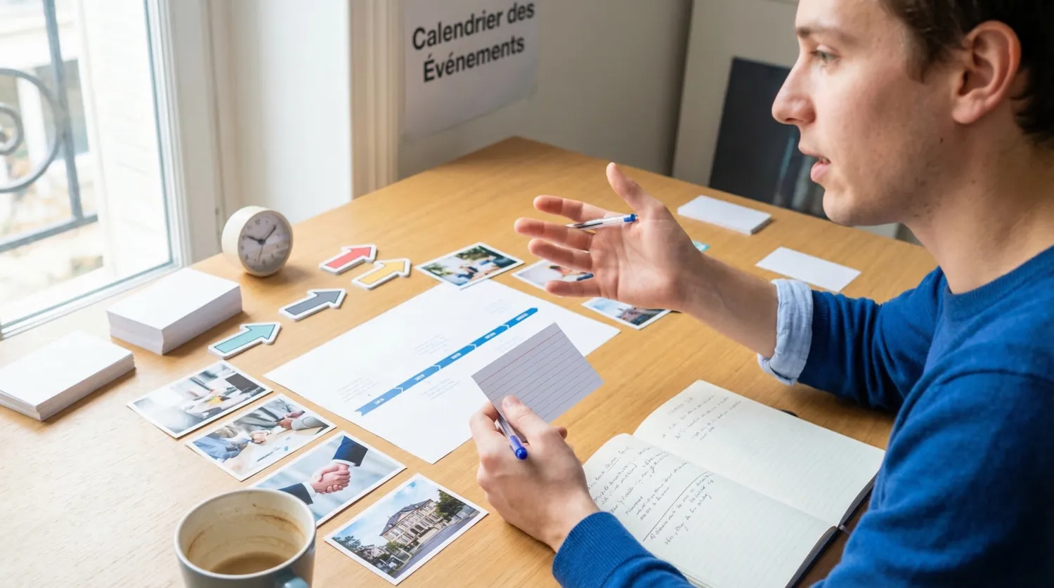 Как описывать события и действия на французском