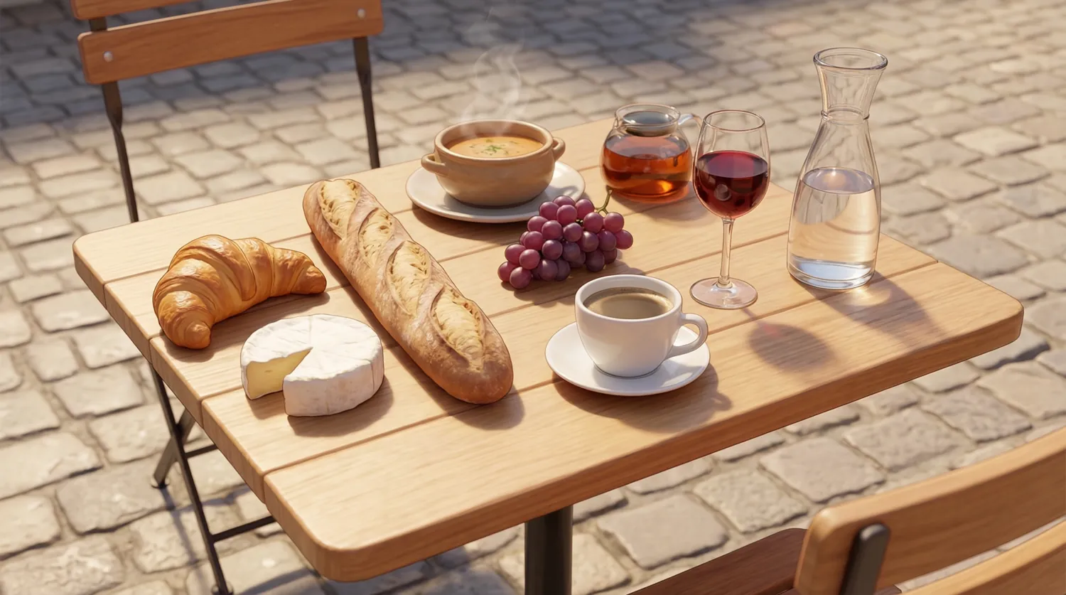 Еда и напитки на французском языке: базовая лексика