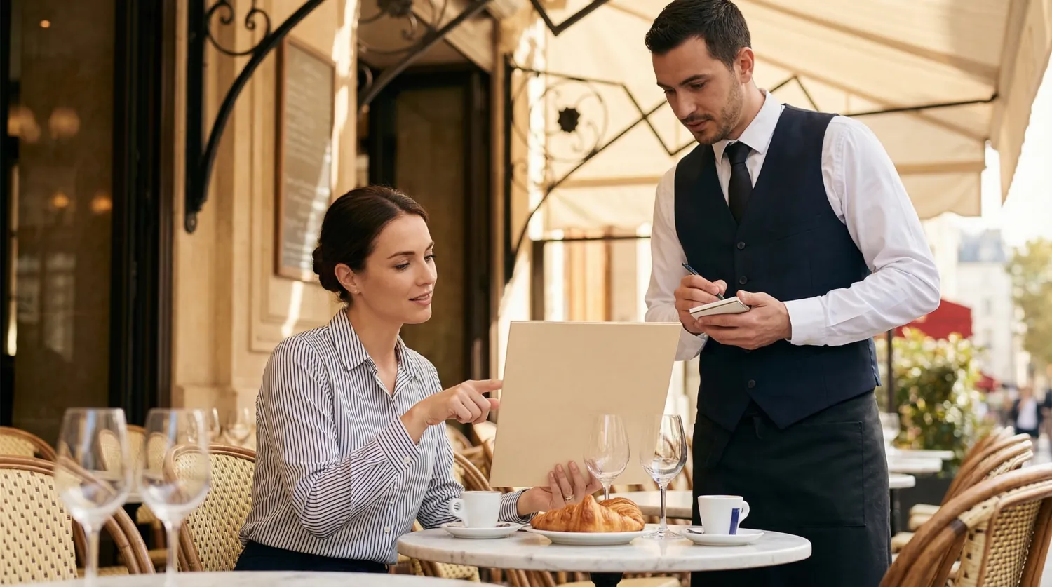 В кафе и ресторане: как сделать заказ по-французски