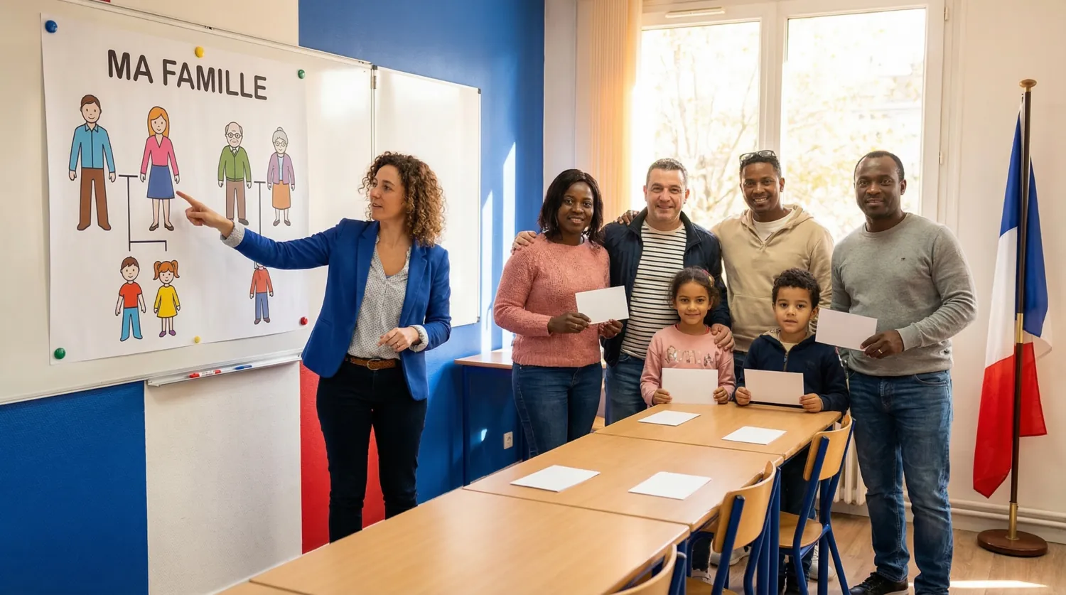 Лексика по теме «Семья» на французском языке