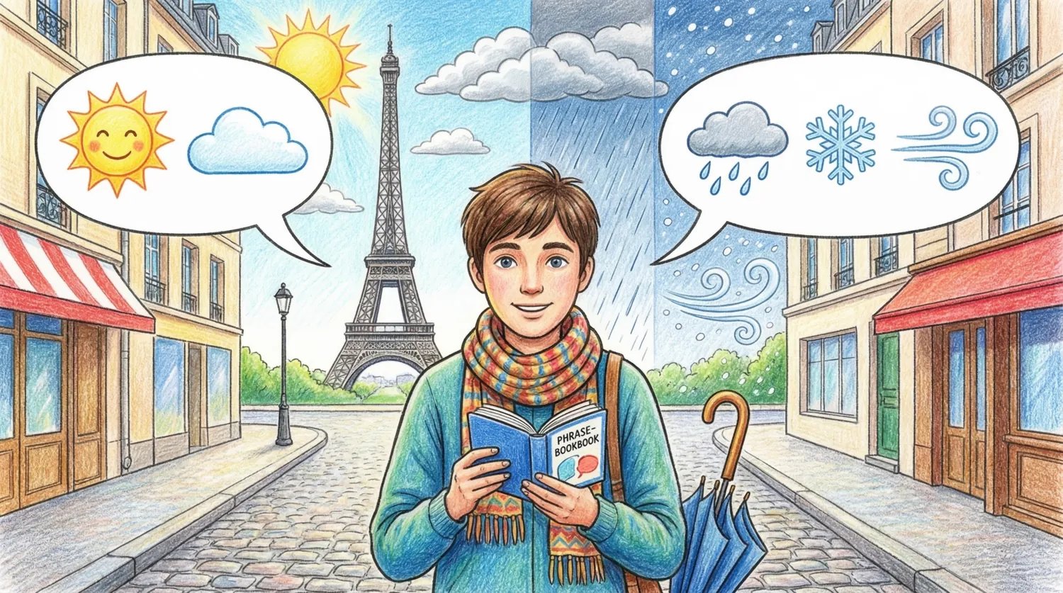 Как говорить о погоде на французском языке