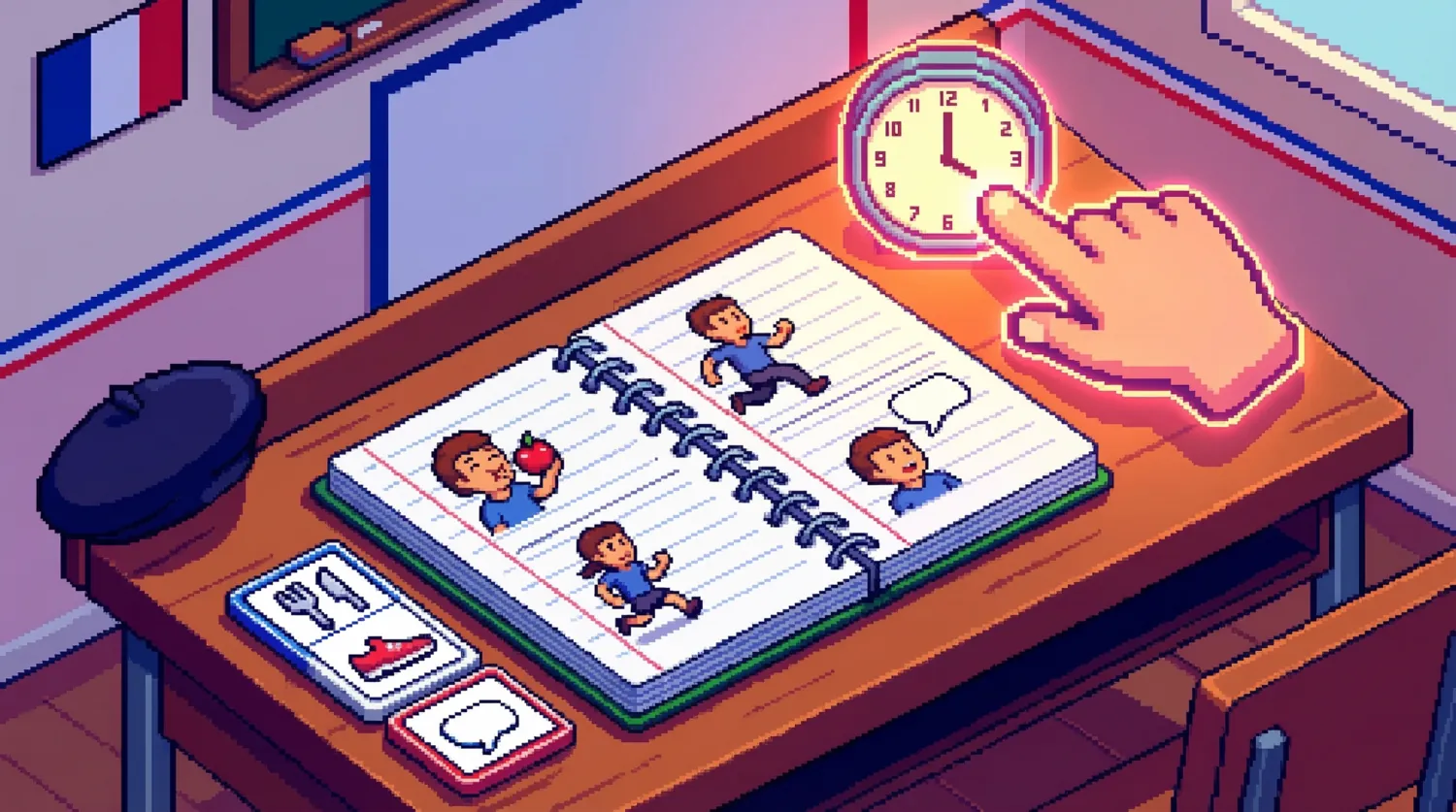 Настоящее время глаголов во французском языке