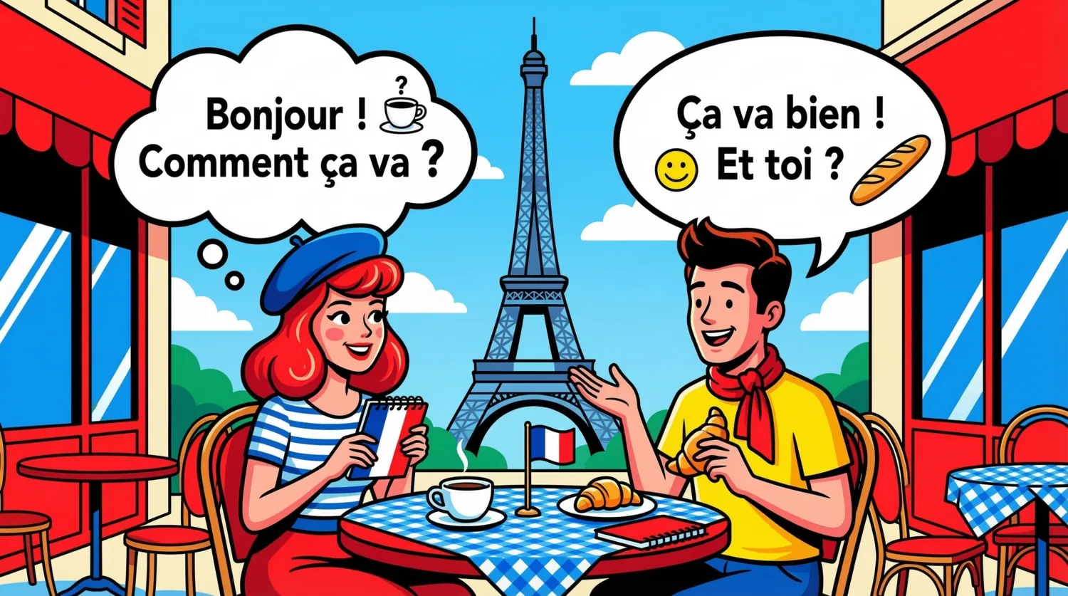 Простые вопросы и ответы на французском
