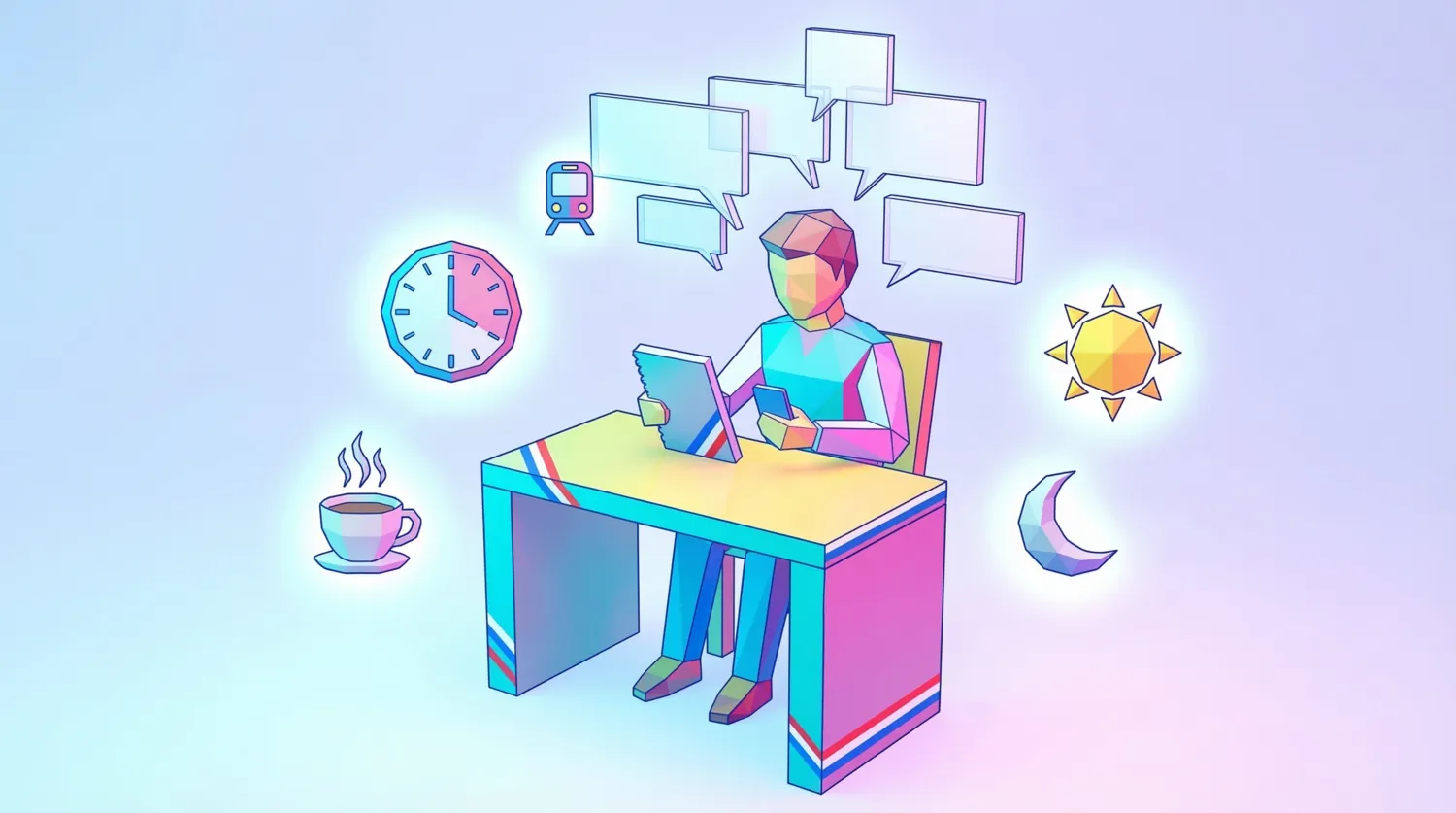 Как рассказать о своём дне на французском