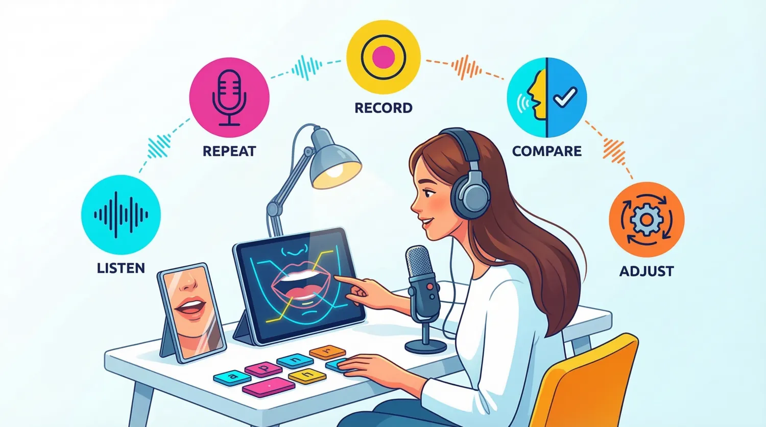 Как тренировать произношение: пошаговое руководство