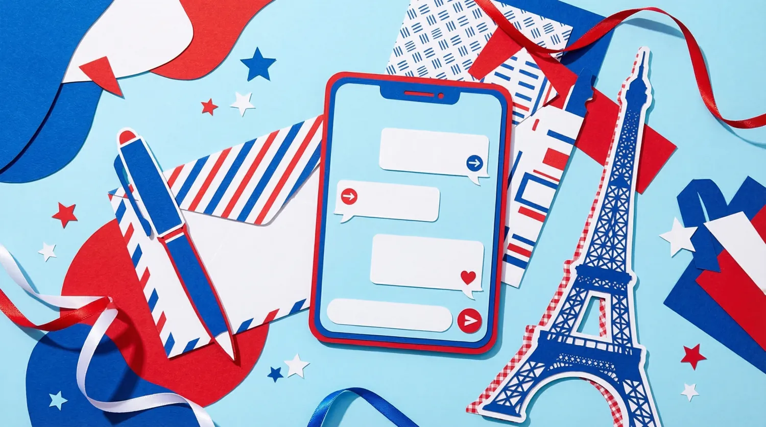 Как писать короткие сообщения и письма по-французски