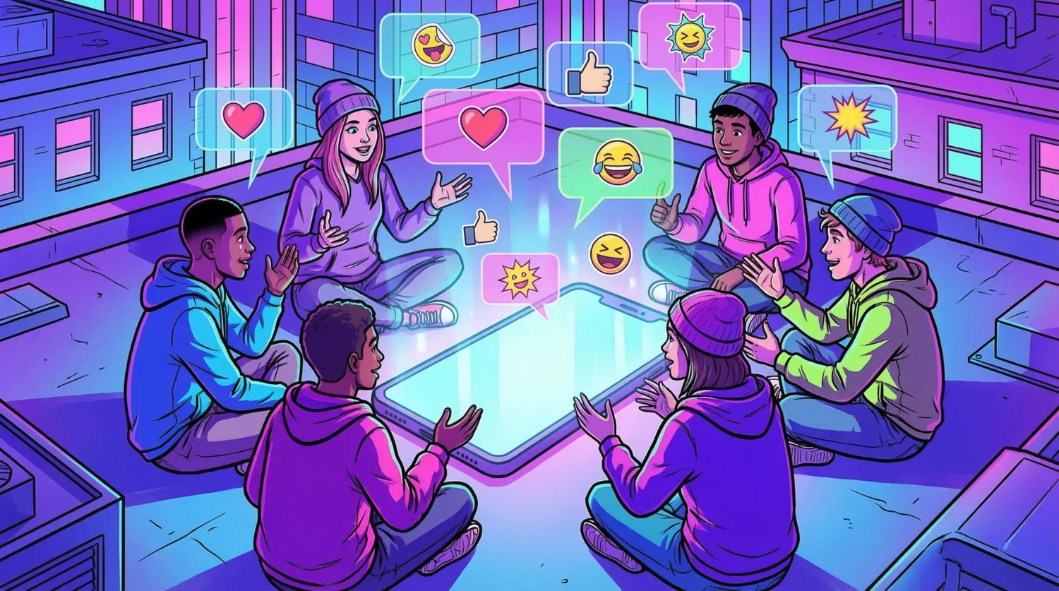 Лексика и фразы для общения в социальных сетях