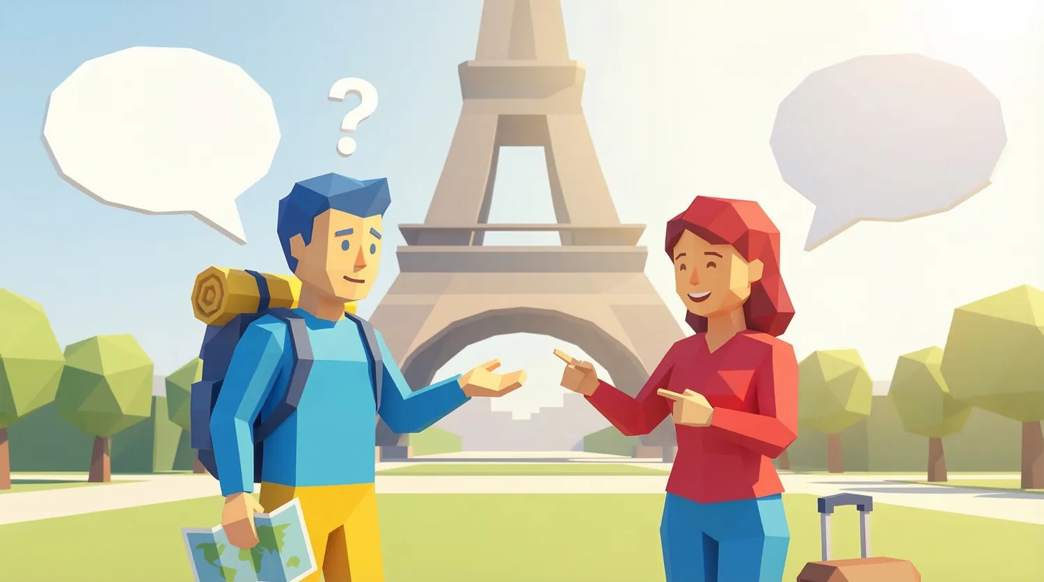 Как обратиться за помощью на французском языке