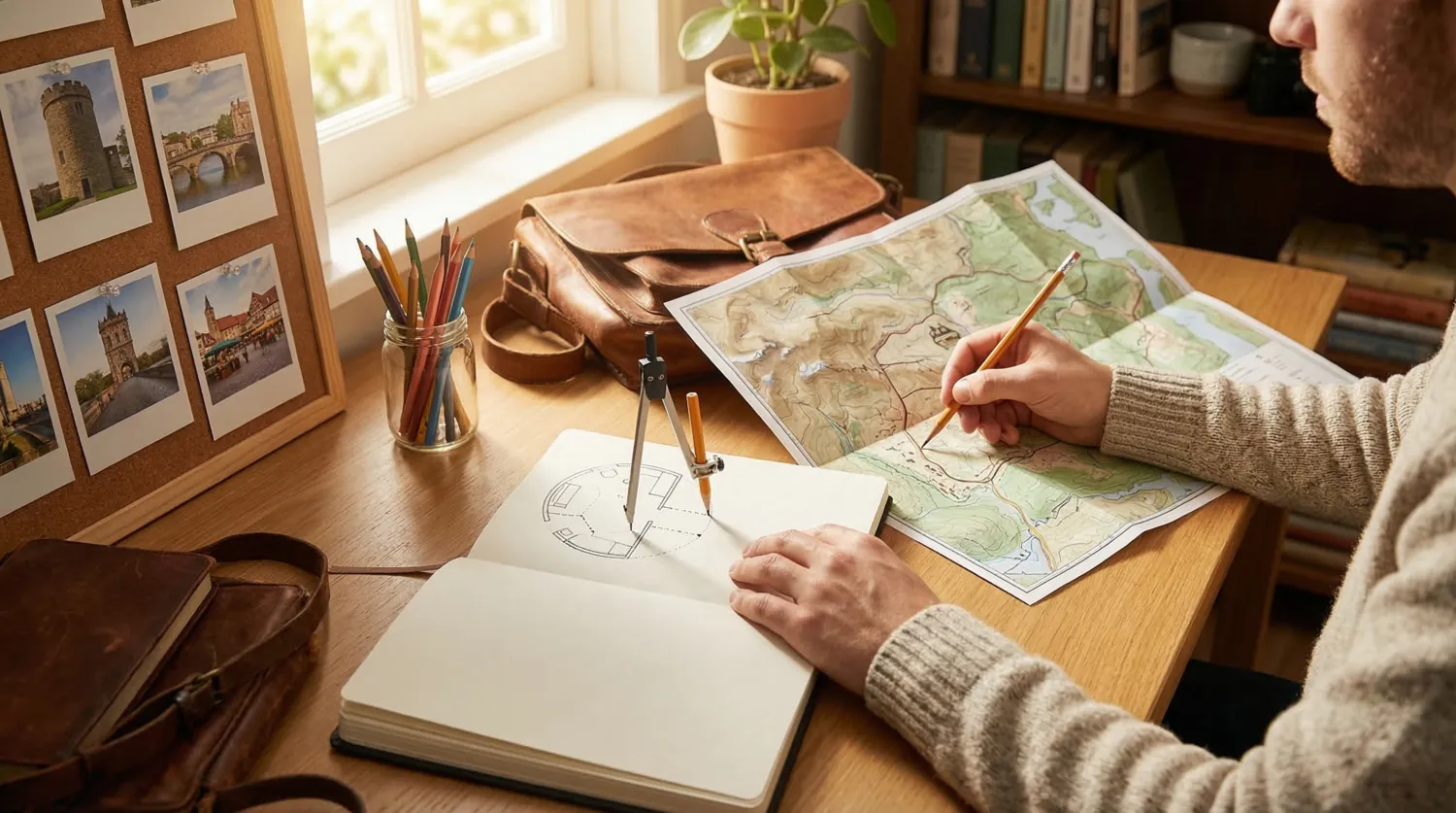 Как описывать место, комнату, маршрут на французском