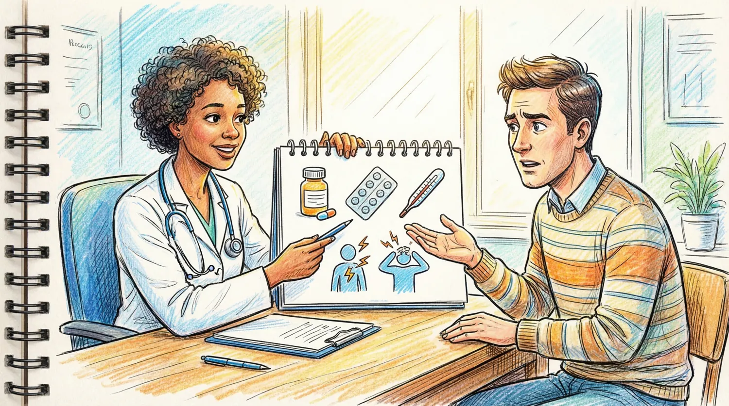 Как говорить о симптомах и лекарствах на французском