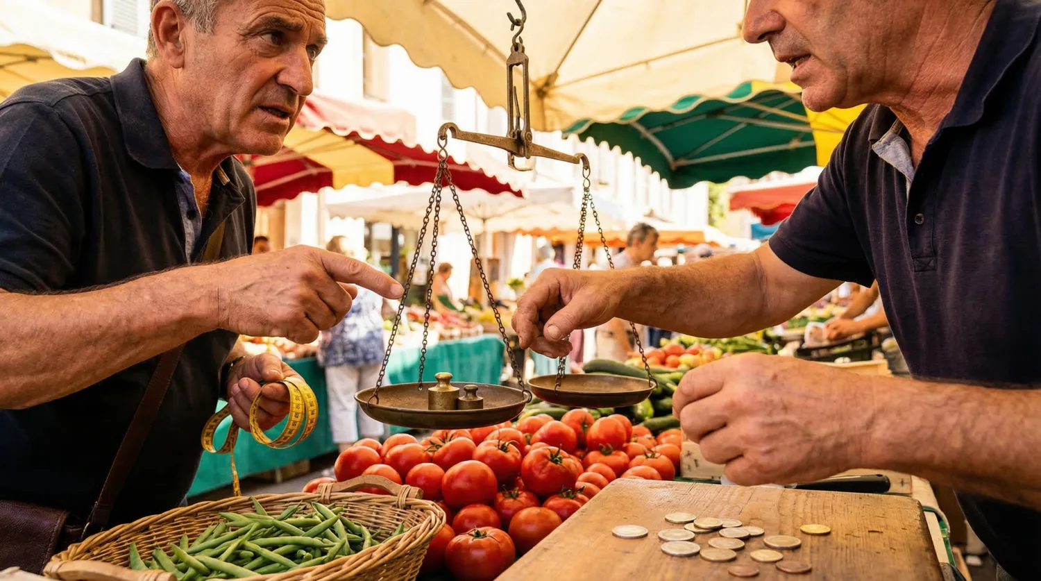 Как спросить цену, вес, размер по-французски