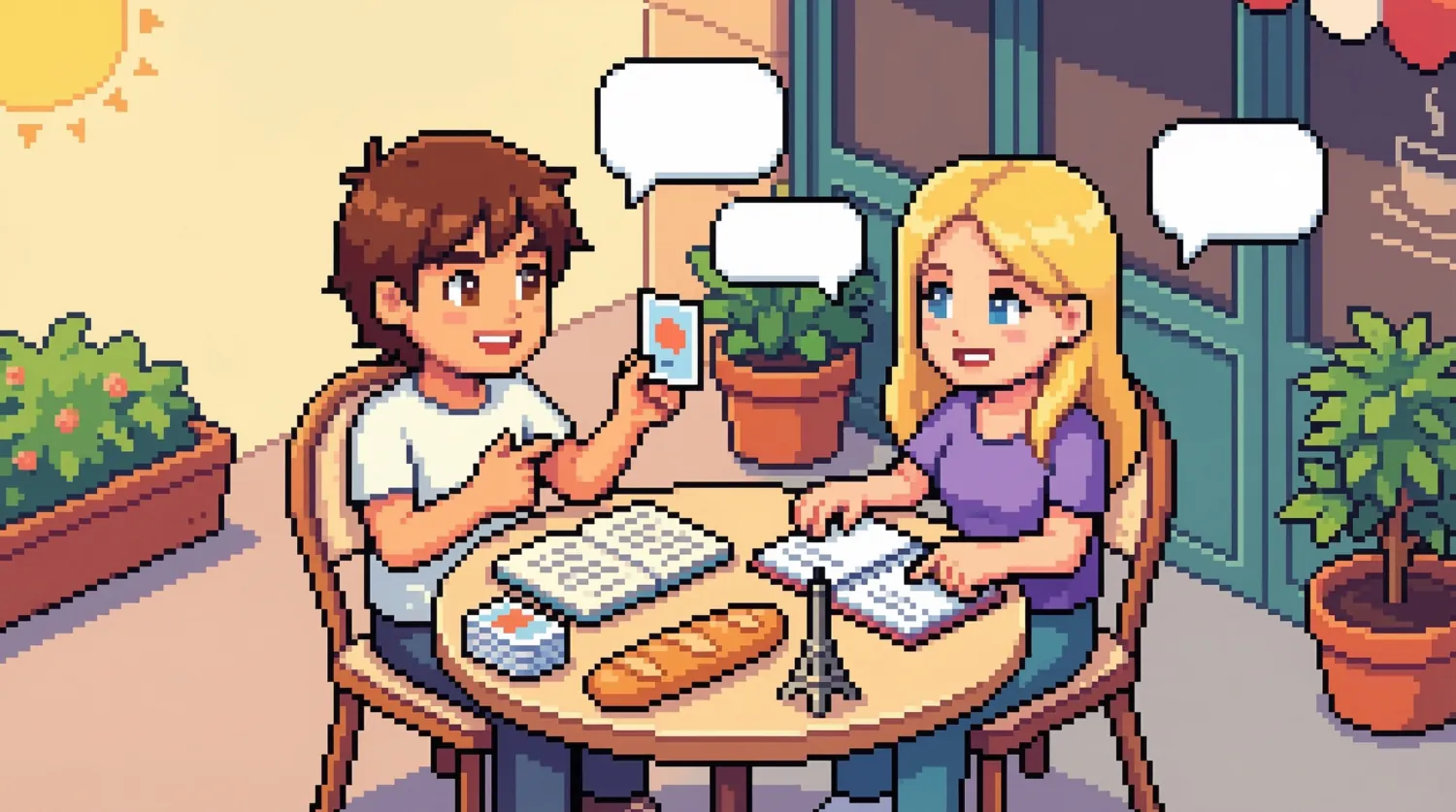 Как тренировать французский с партнёром