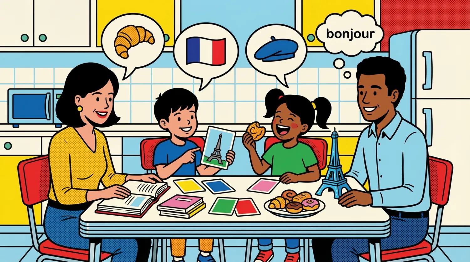 Как учить французский всей семьёй