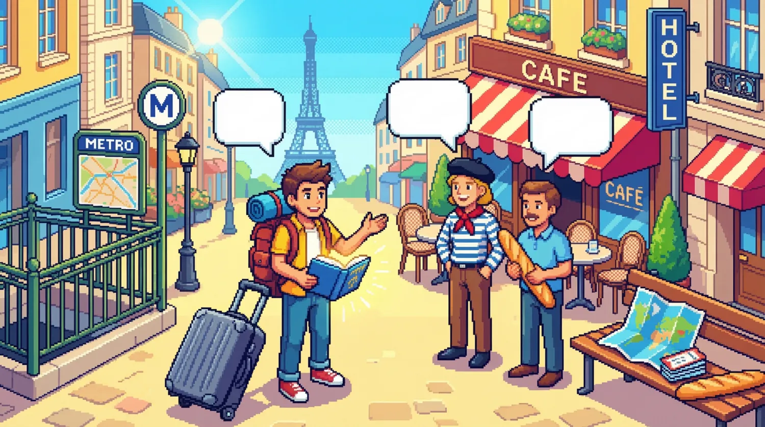 Французский для поездки во Францию: топ-50 фраз