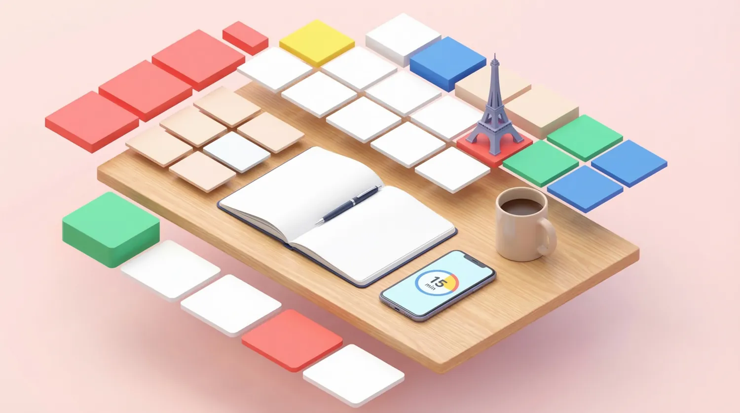 Французский язык за 15 минут в день: план занятий