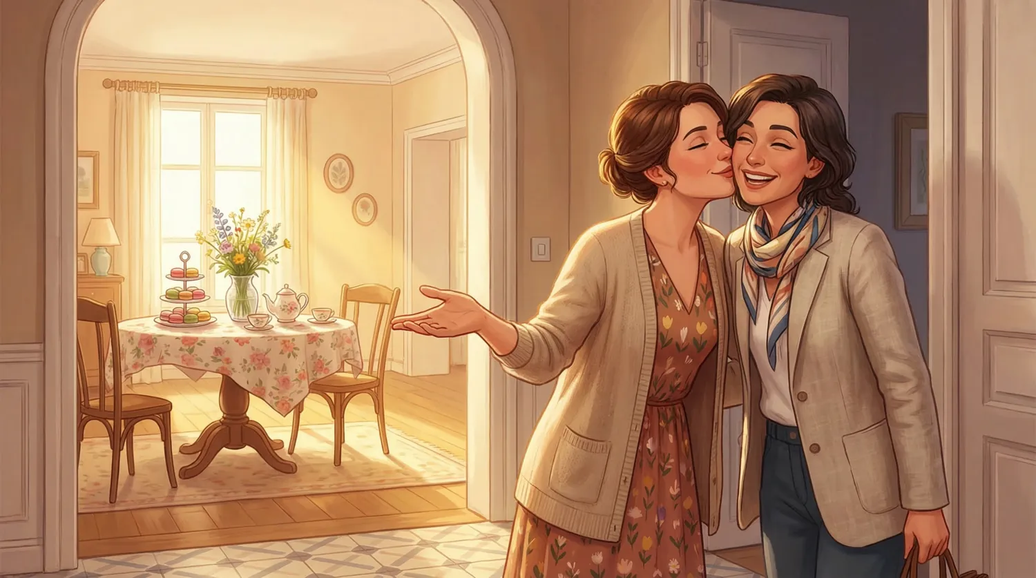 Как пригласить в гости и быть вежливым по-французски