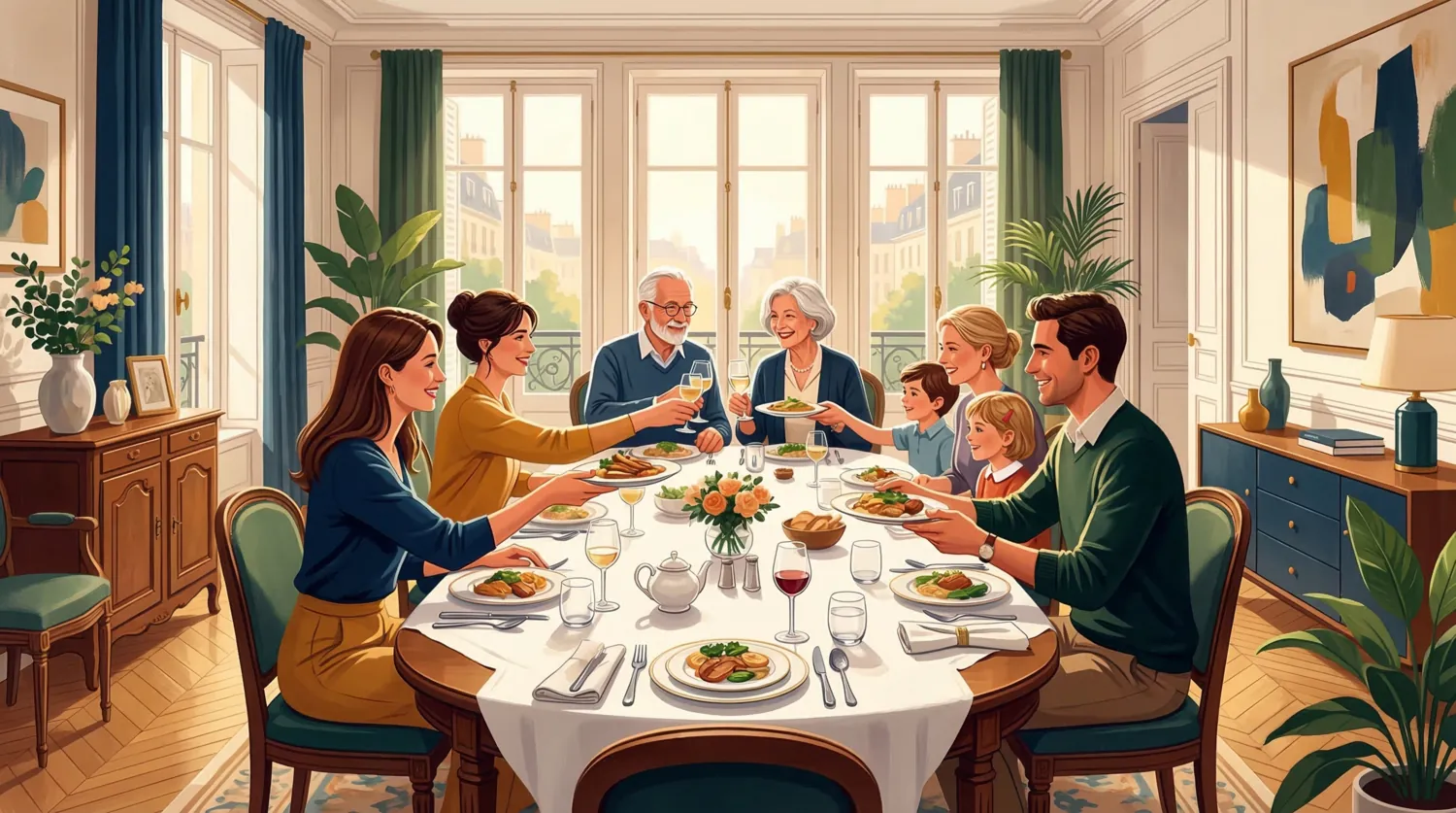 Этикет во французской семье: правила поведения