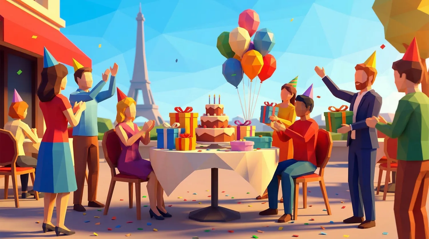 День рождения во Франции: поздравления и подарки