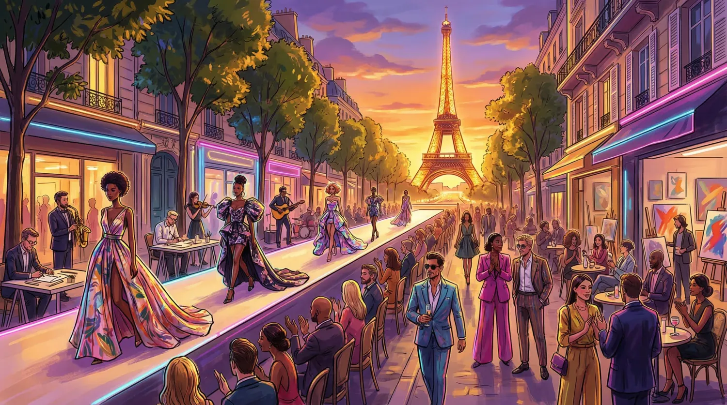 Париж как столица моды: влияние на культуру