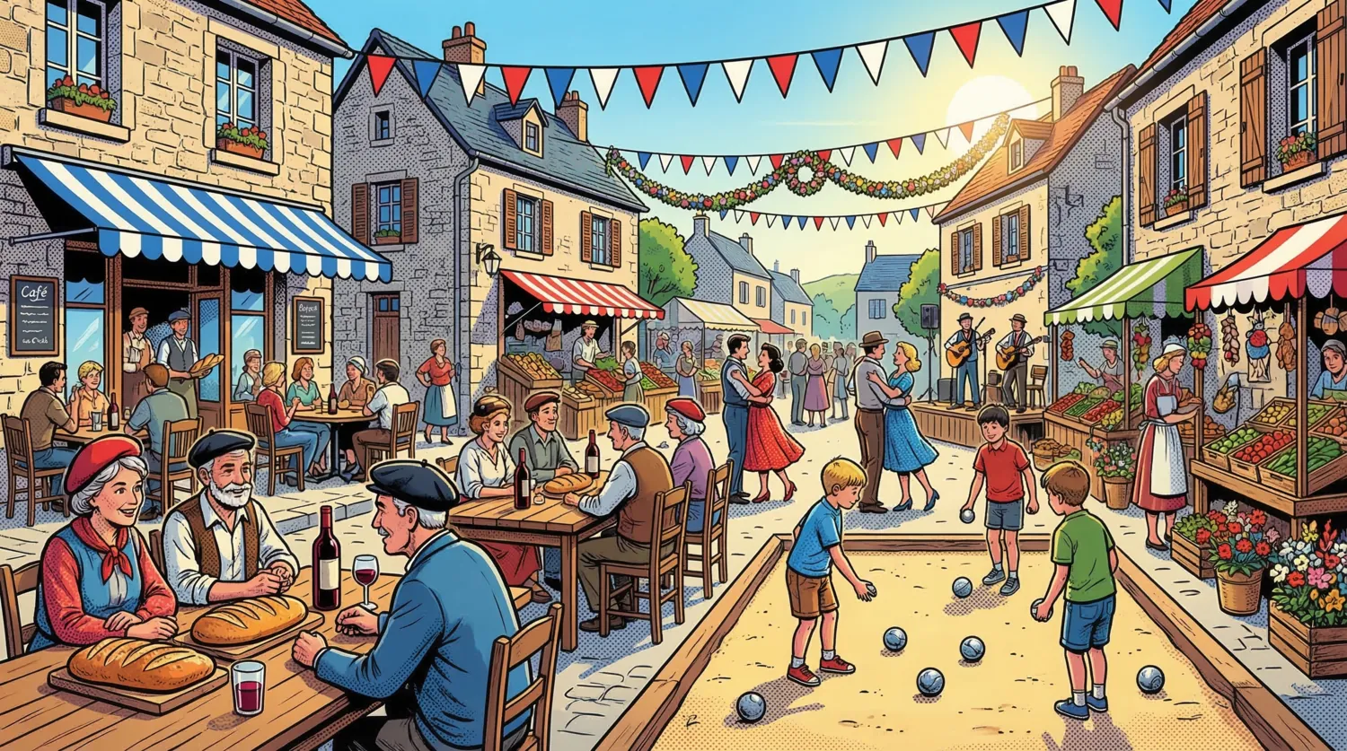 Французская деревня: уклад, праздники, менталитет