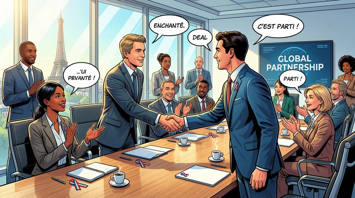 Как проходят деловые встречи и переговоры во Франции